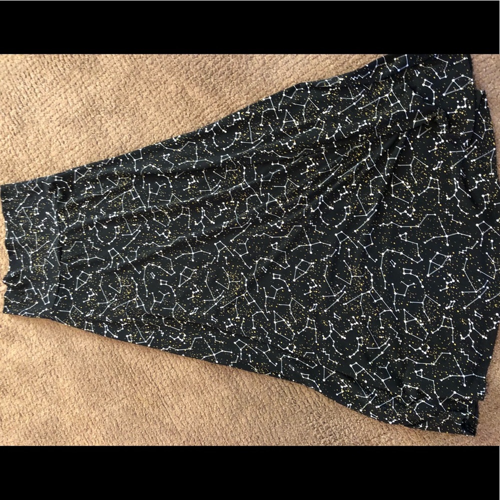 lularoe maxi constellation stars galaxy x small